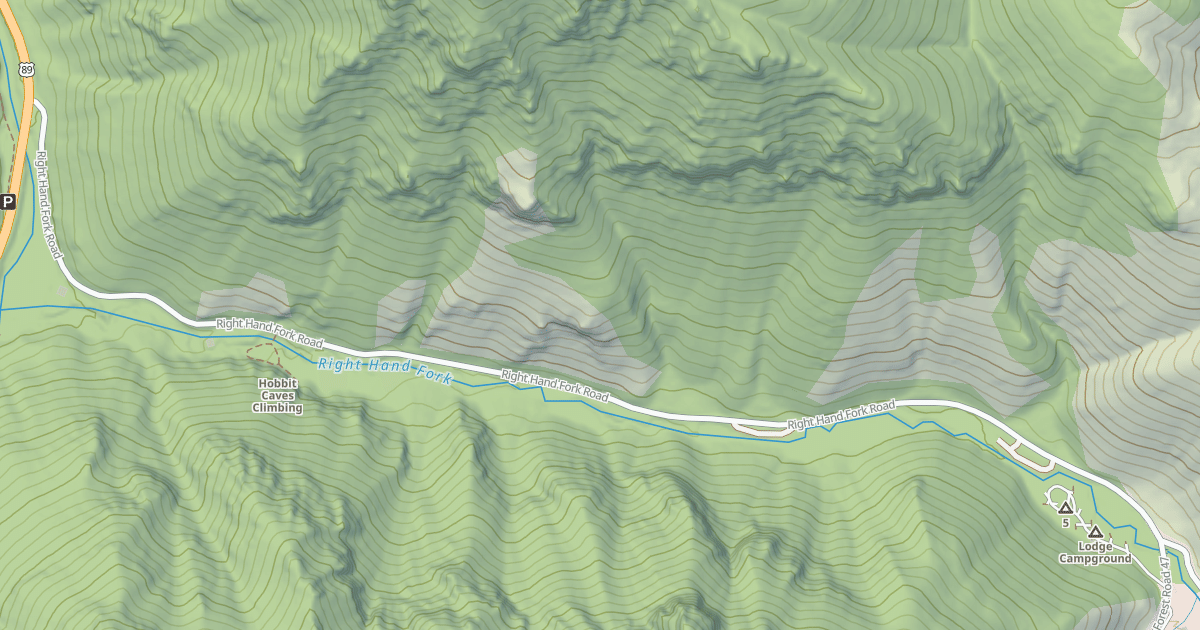 Map preview of RIGHT FORK LOGAN CYN.