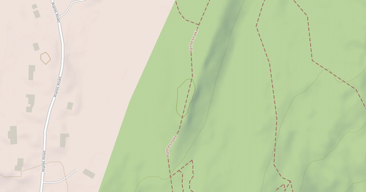 Map preview of Rattlesnake Hill Trail