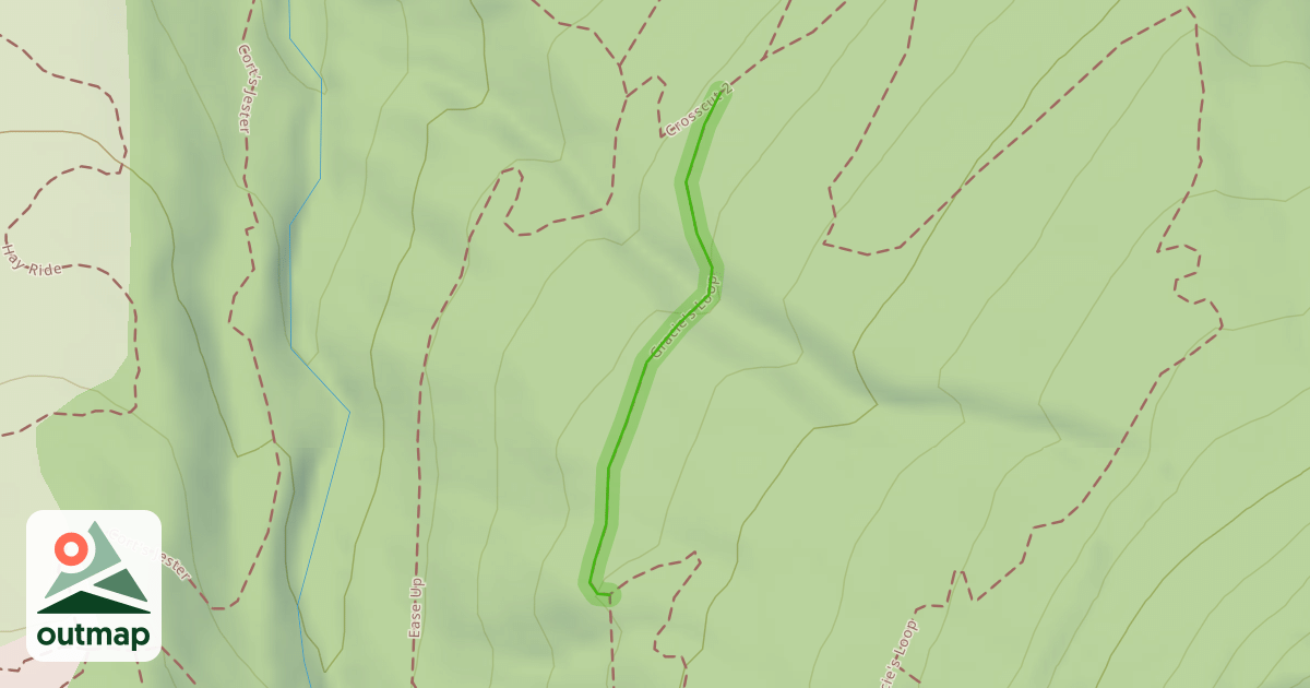 Map of Gracie's Loop
