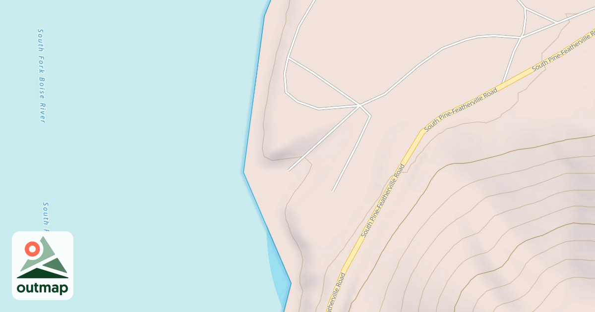 Map of DEER CREEK BOAT RAMP