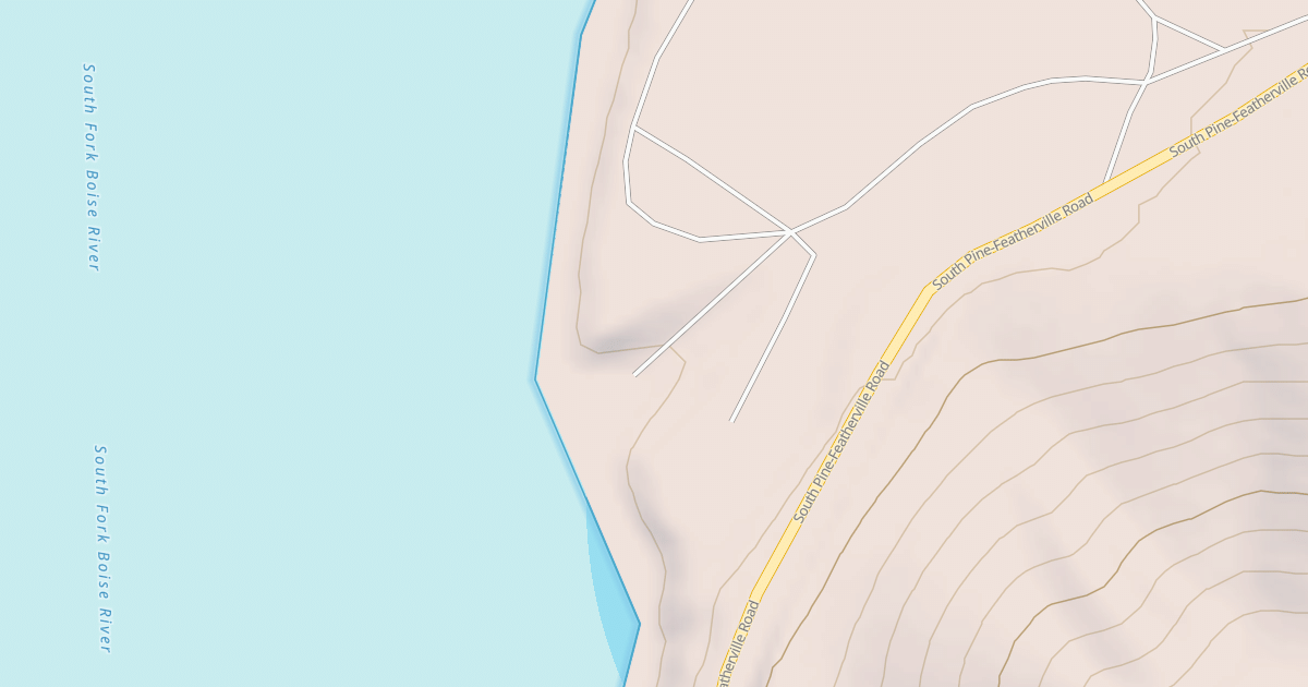 Map preview of DEER CREEK BOAT RAMP