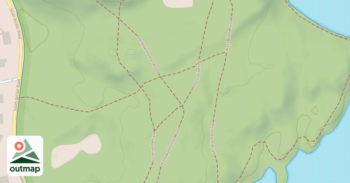 Map of Mountain Bike