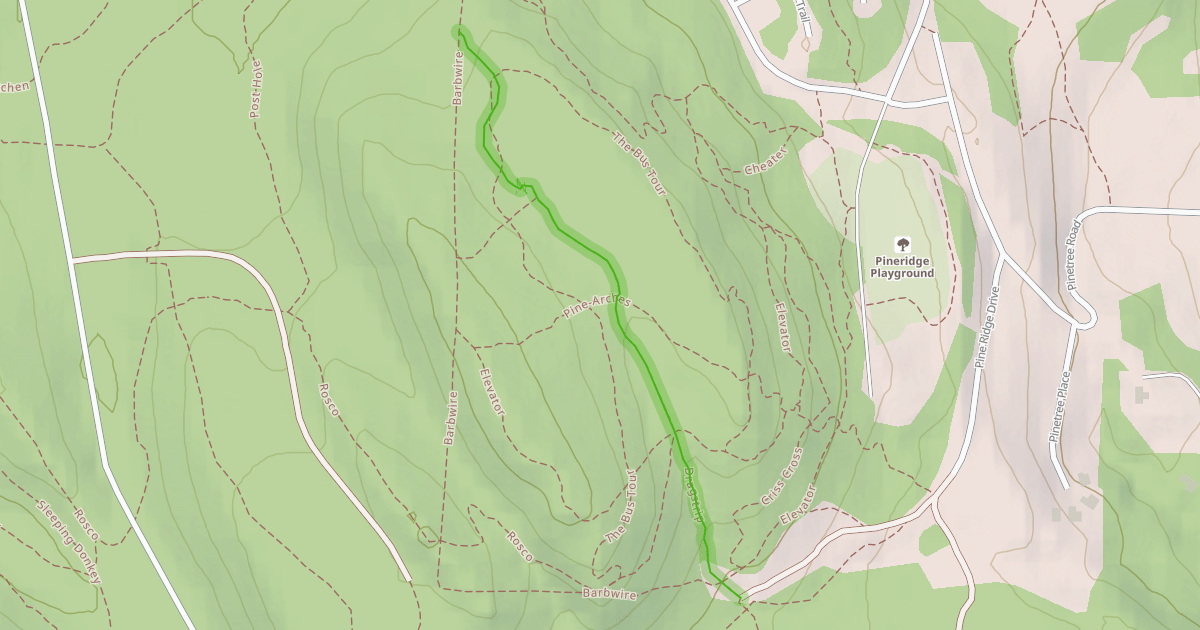 Map preview of Dragstrip