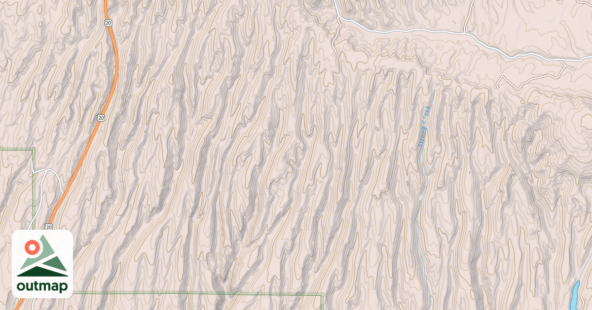 Map of MARYSVILLE HILL