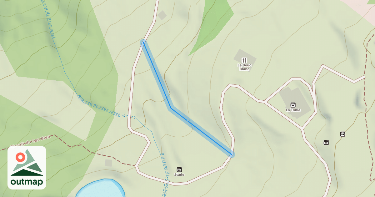 Map of Bouc Blanc