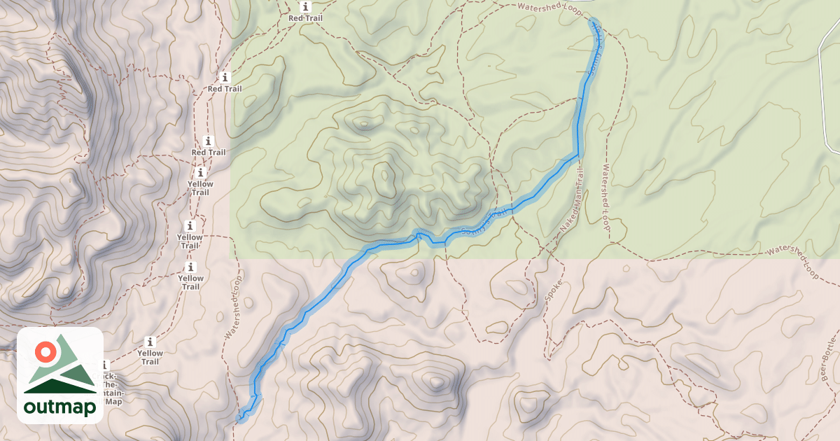 Map of Sonny's Trail