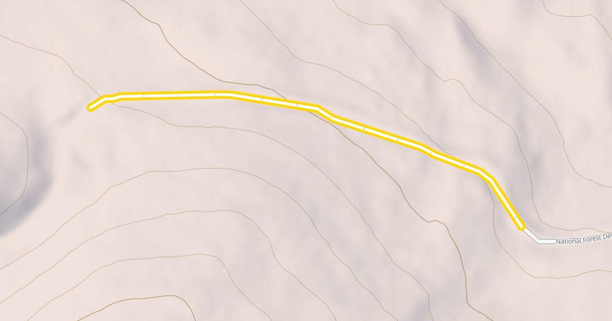 Map preview of National Forest Development Road 260