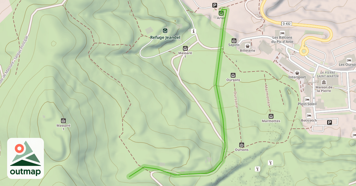 Map of Coccinelles