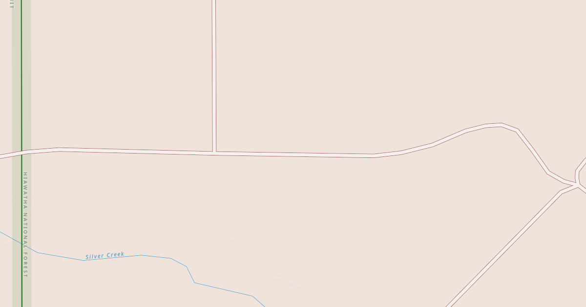 Map preview of SILVER CREEK