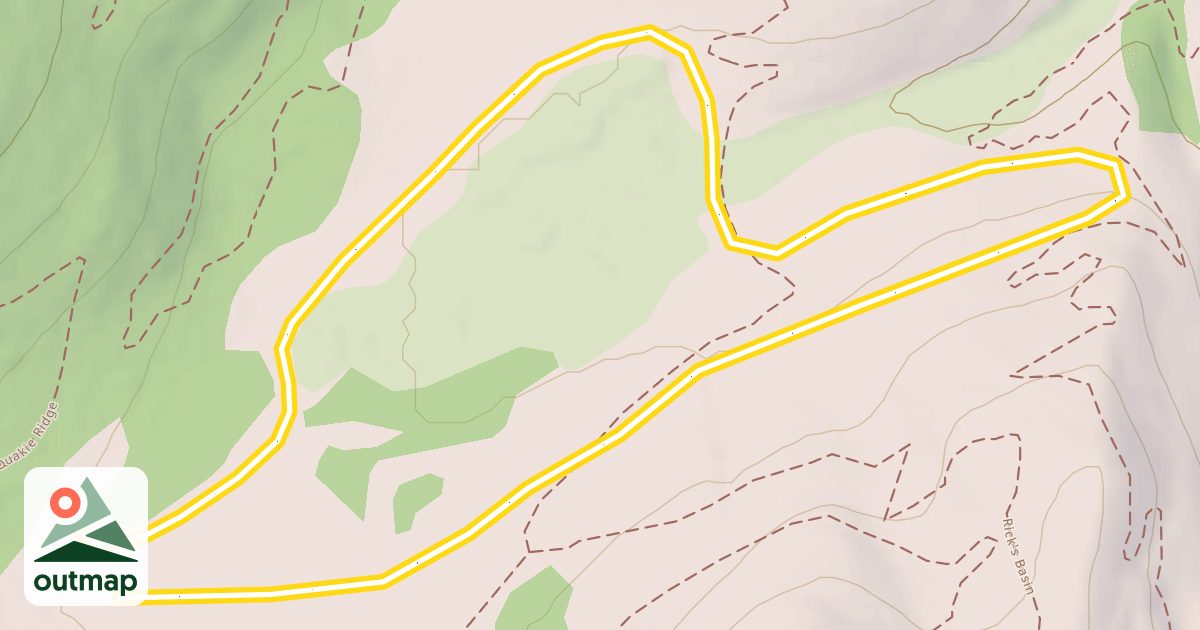 Map of Rick's Basin