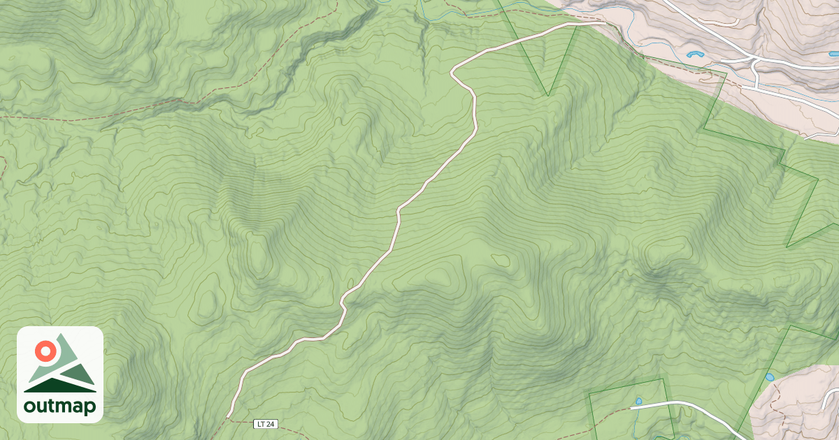 Map of California Lot
