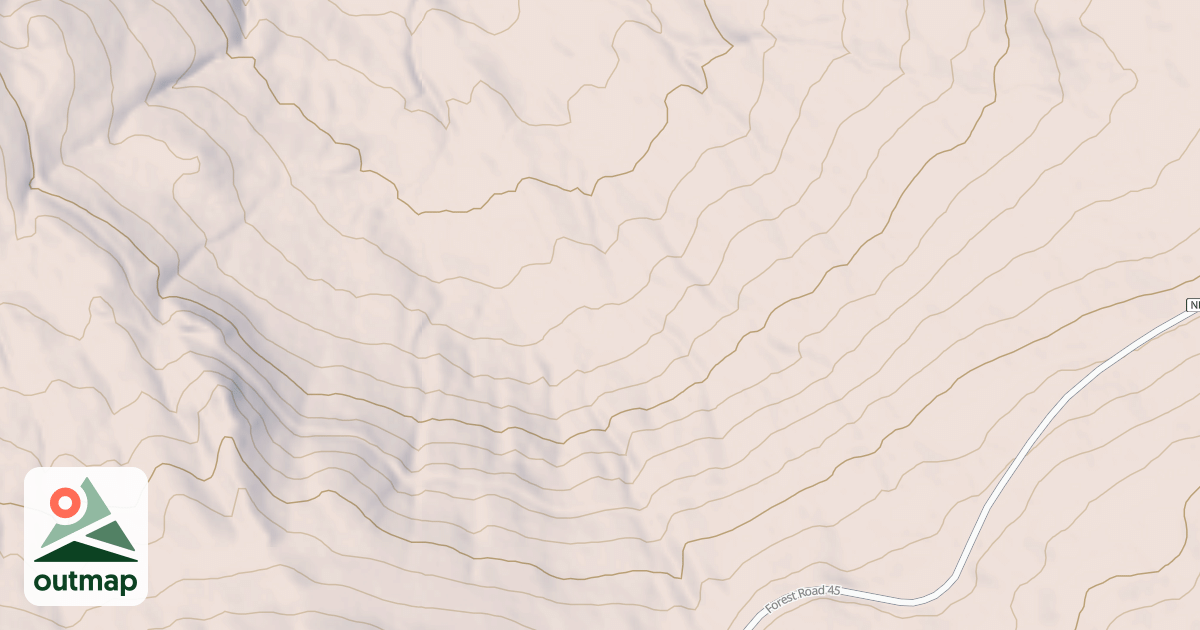 Map of BEAR POINT