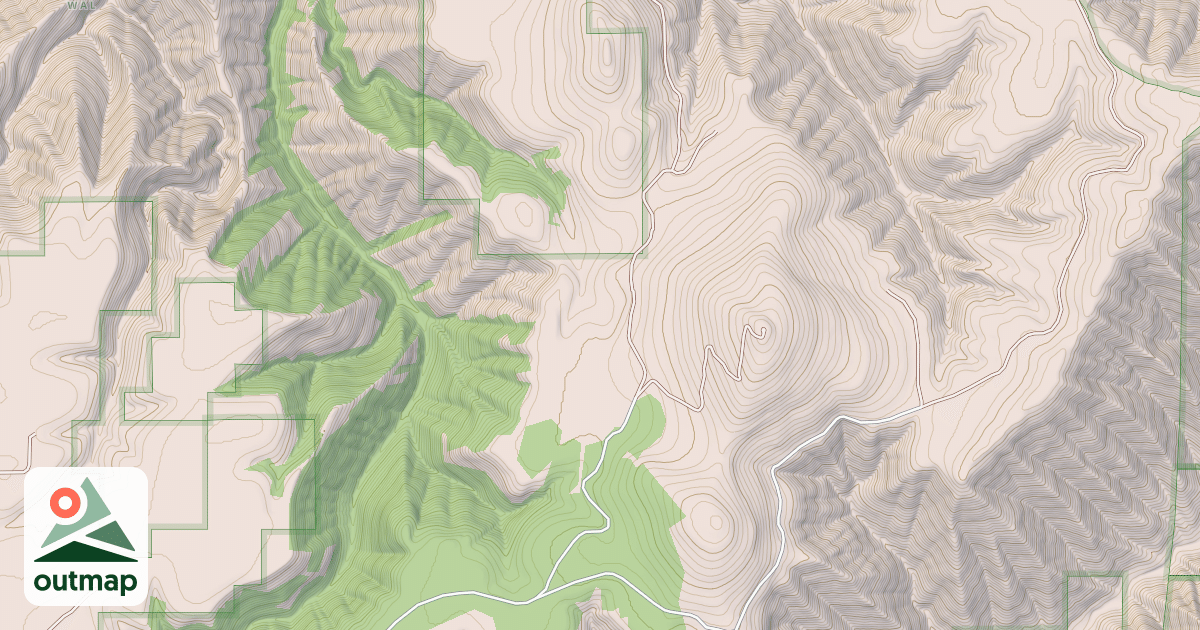 Map of Needham Butte Snowmobile