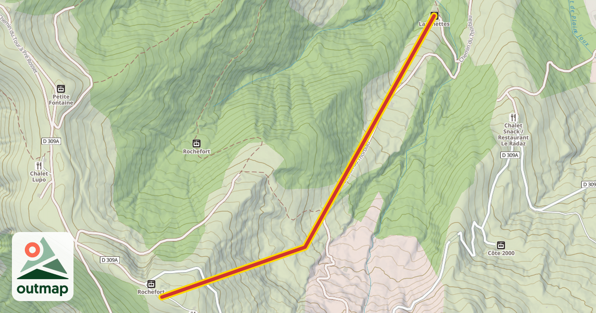 Map of Lanchettes