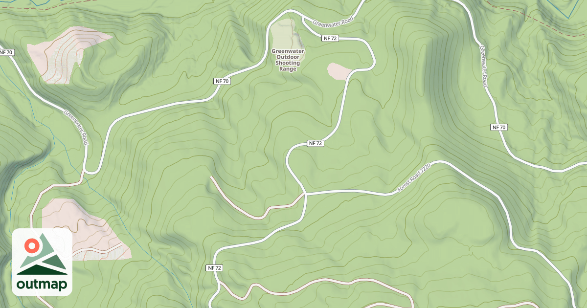 Map of TWENTY-EIGHT MILE CREEK