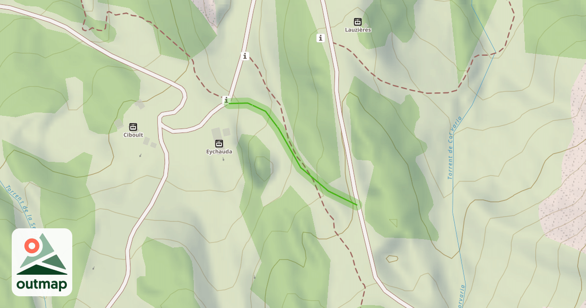 Map of Eychauda