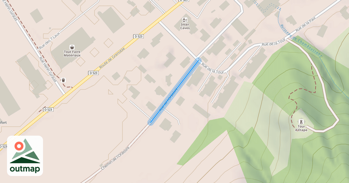 Map of Rue de l'Oratoire