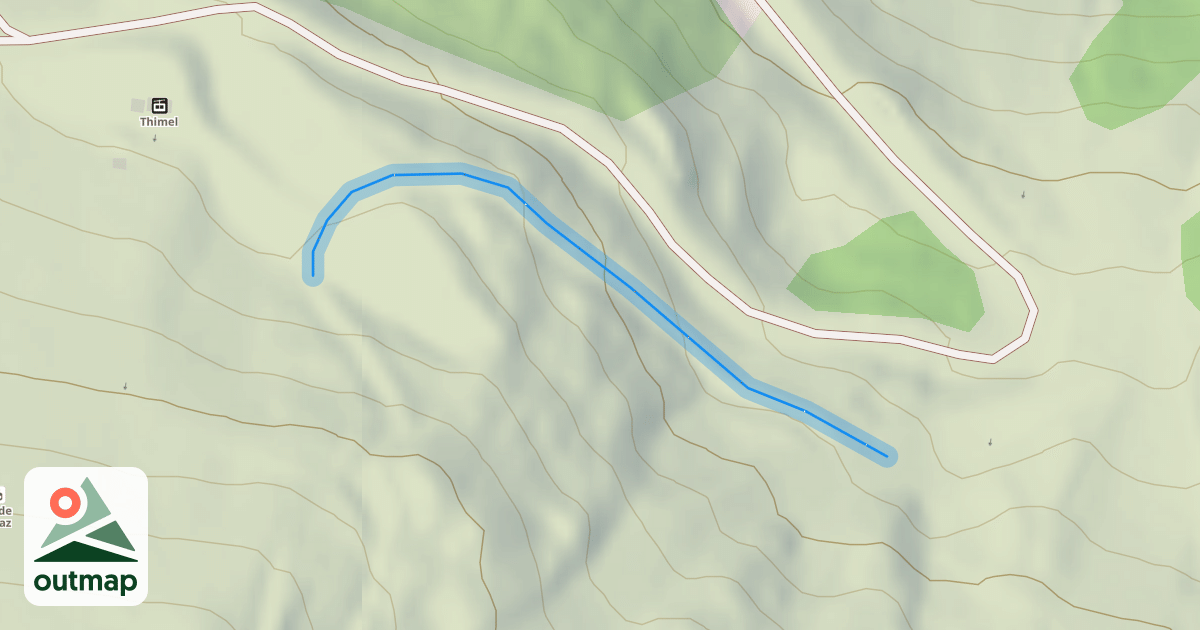 Map of Boardercross Thimel