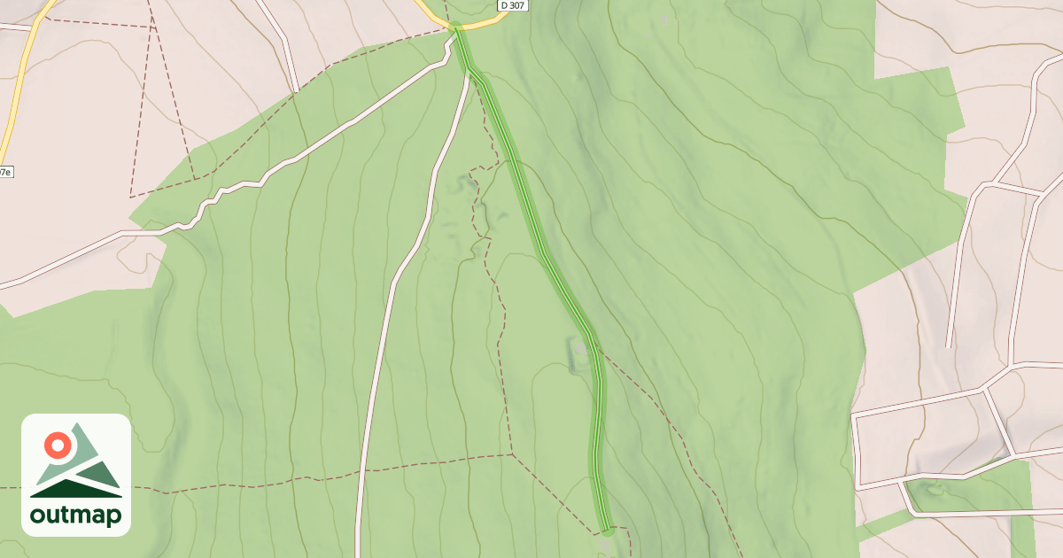 Map of Chemin les Garennes