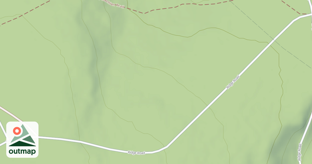 Map of Michaux State Forest – Snowmobile Trail System (Northern)
