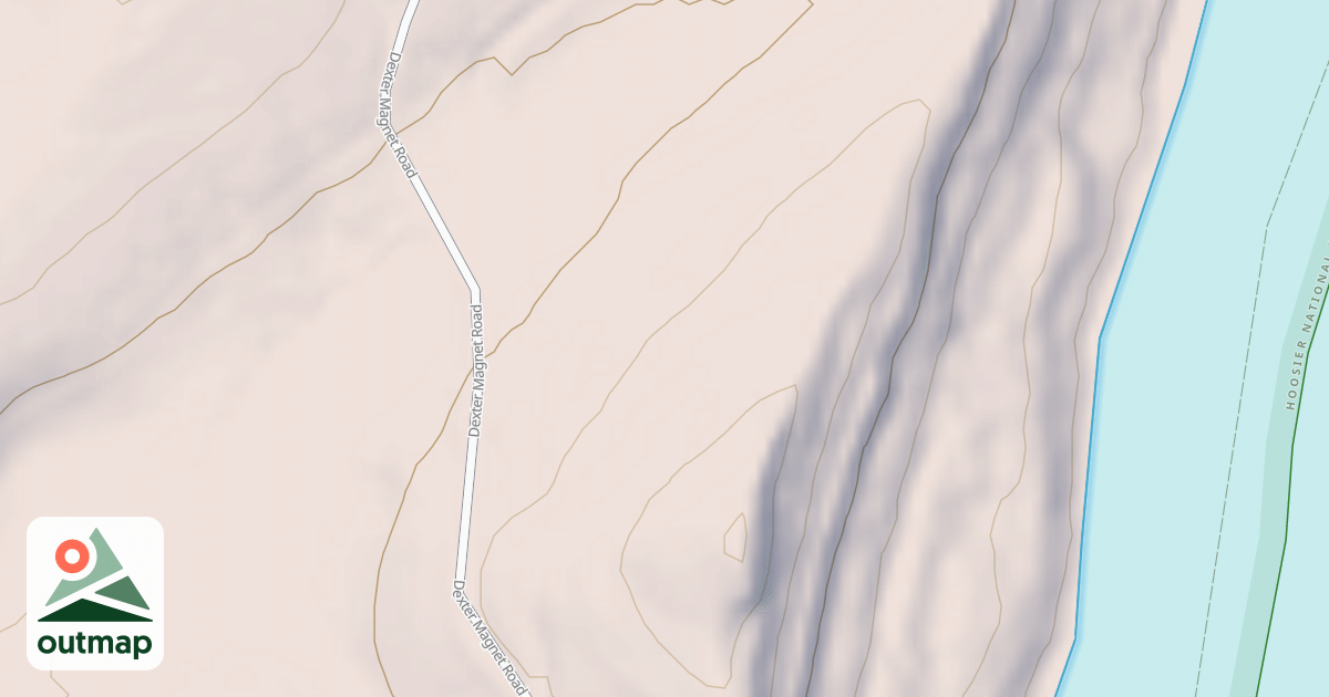 Map of CEMETERY ROAD