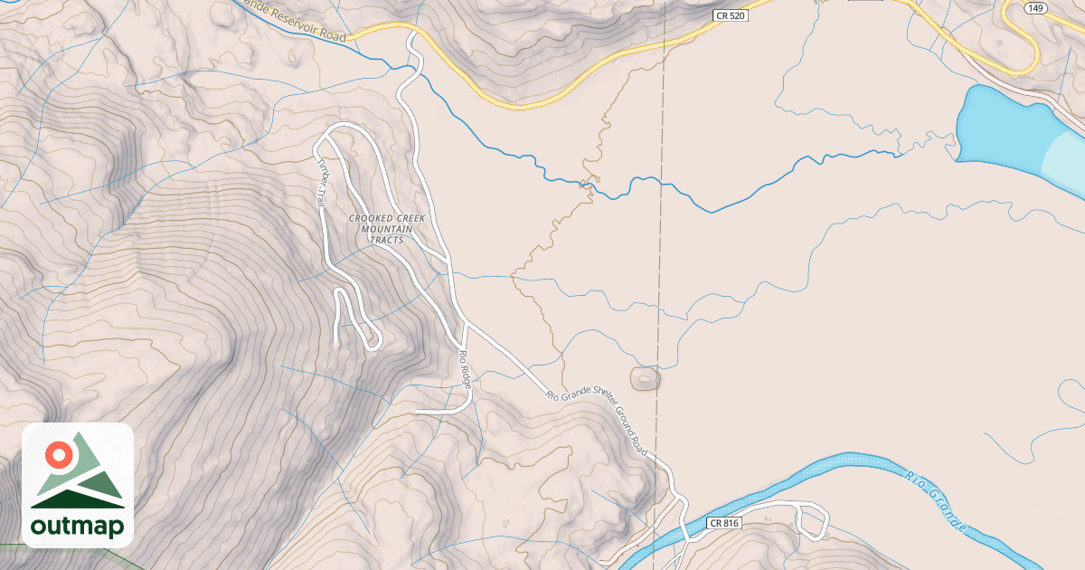 Map of RIO GRANDE SHG