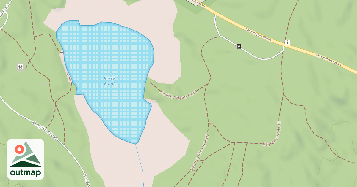 Map of Heart Healthy Trail