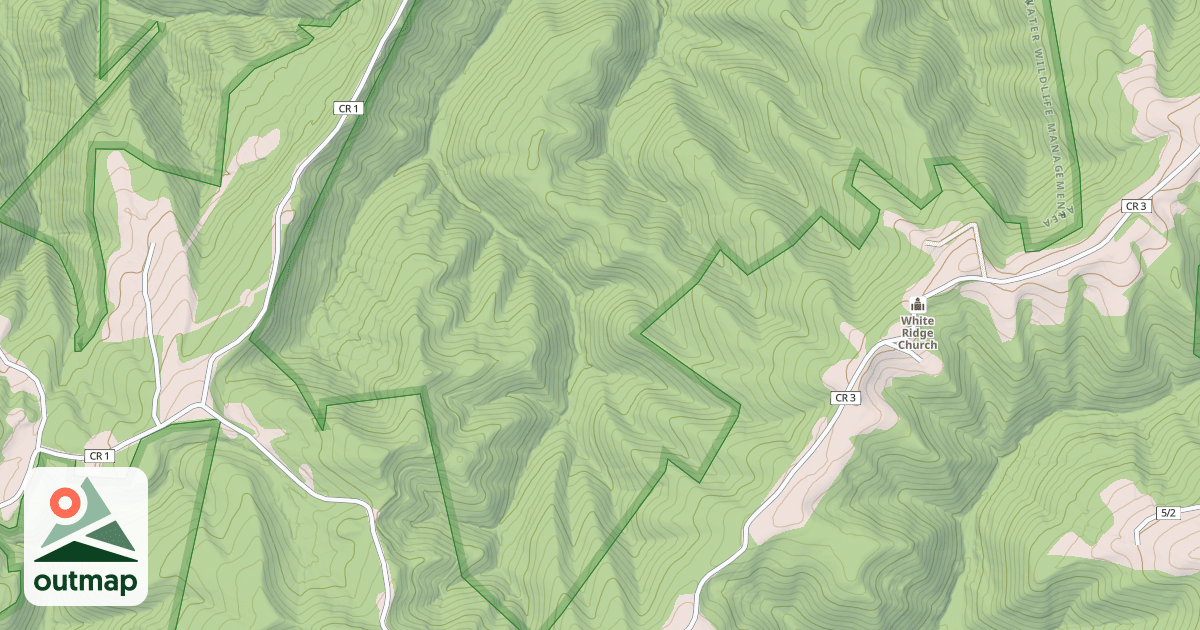 Map of PANTHER RUN