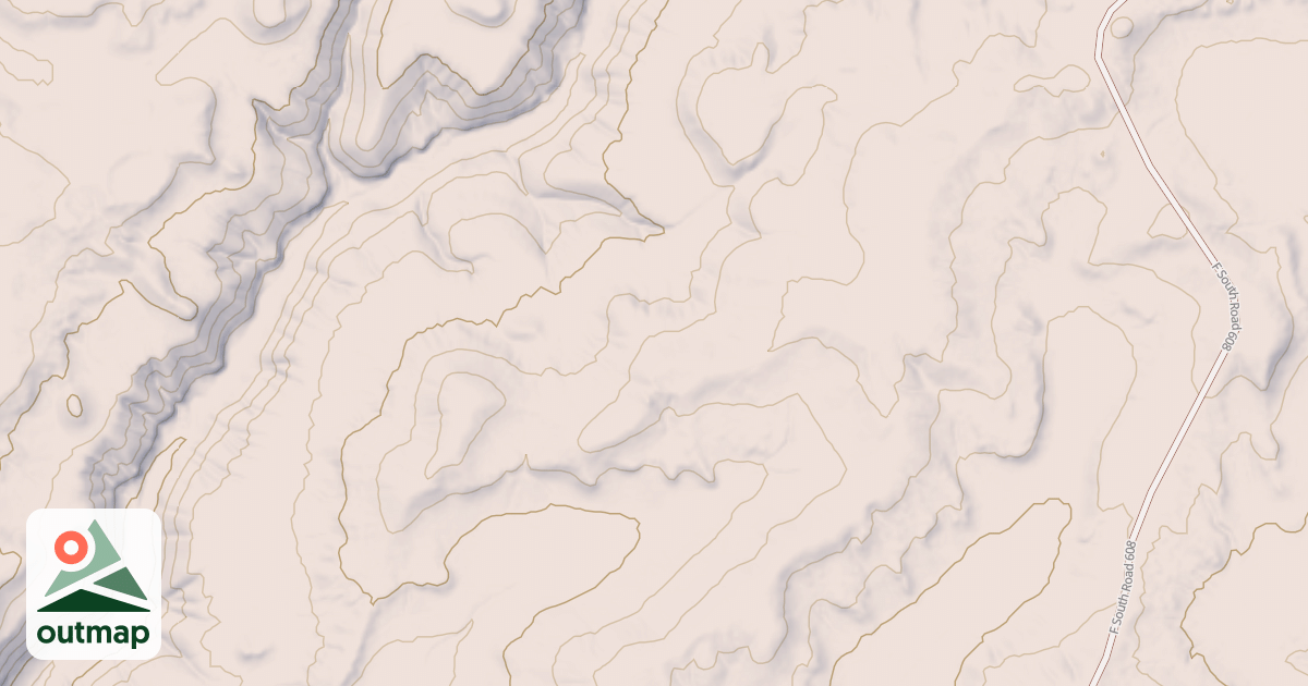 Map of HOLIDAY MESA