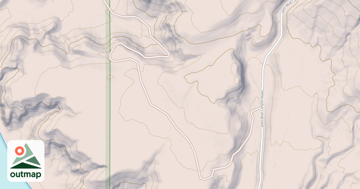 Map of BLM National GTLF Public Motorized Roads 8e024fc8-1b51-4149-bc0d-7c91af11a30f