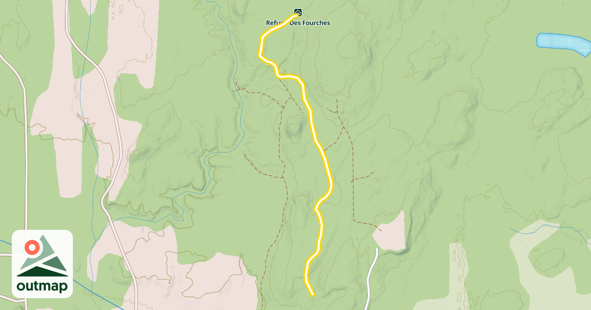 Map of #3 Les Pics