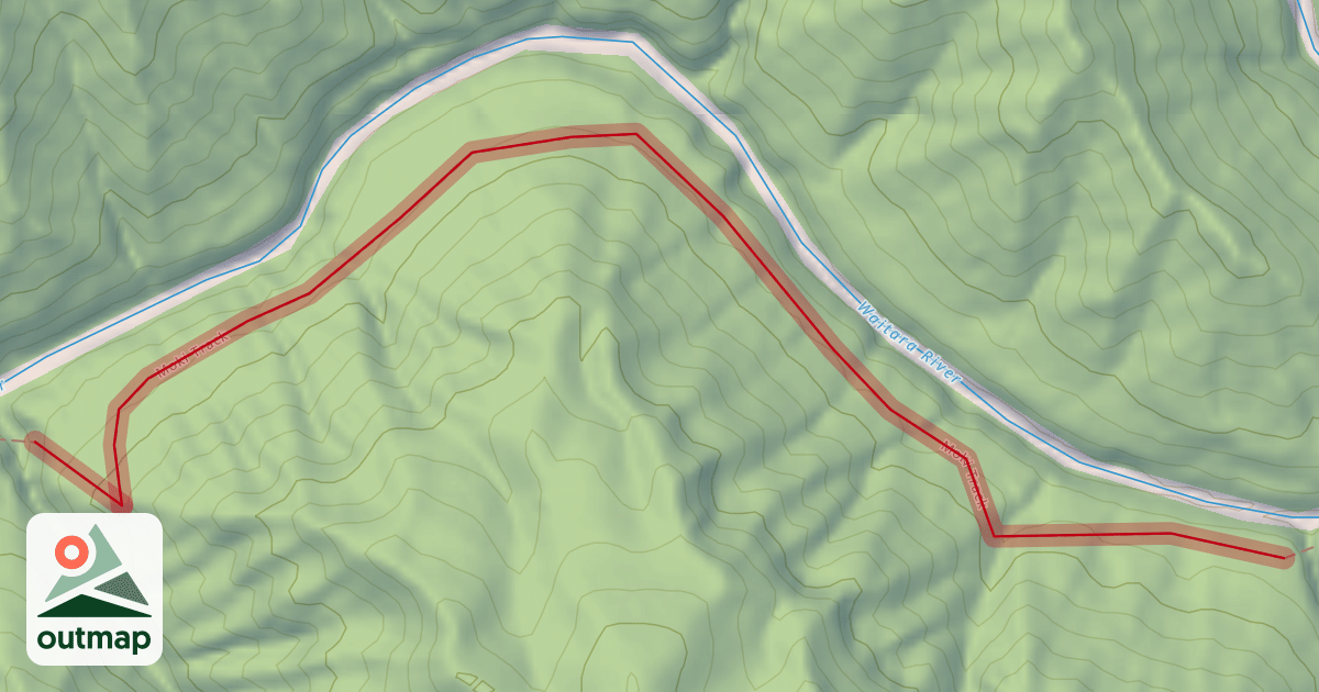 Map of Moki Track