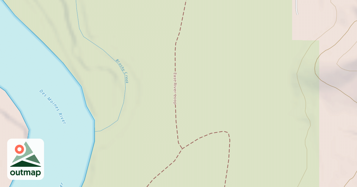 Map of East River Loop