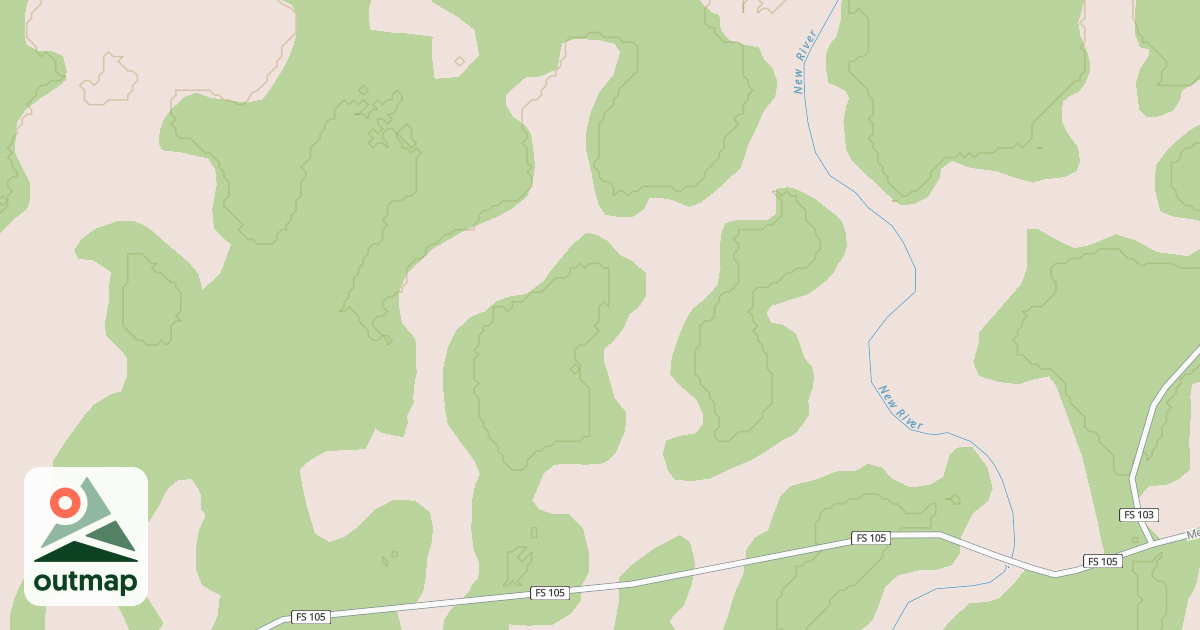 Map of USFS Motor Vehicle Use Map Roads {4292B8E4-6FEB-4400-8B24-3B10890E1254}