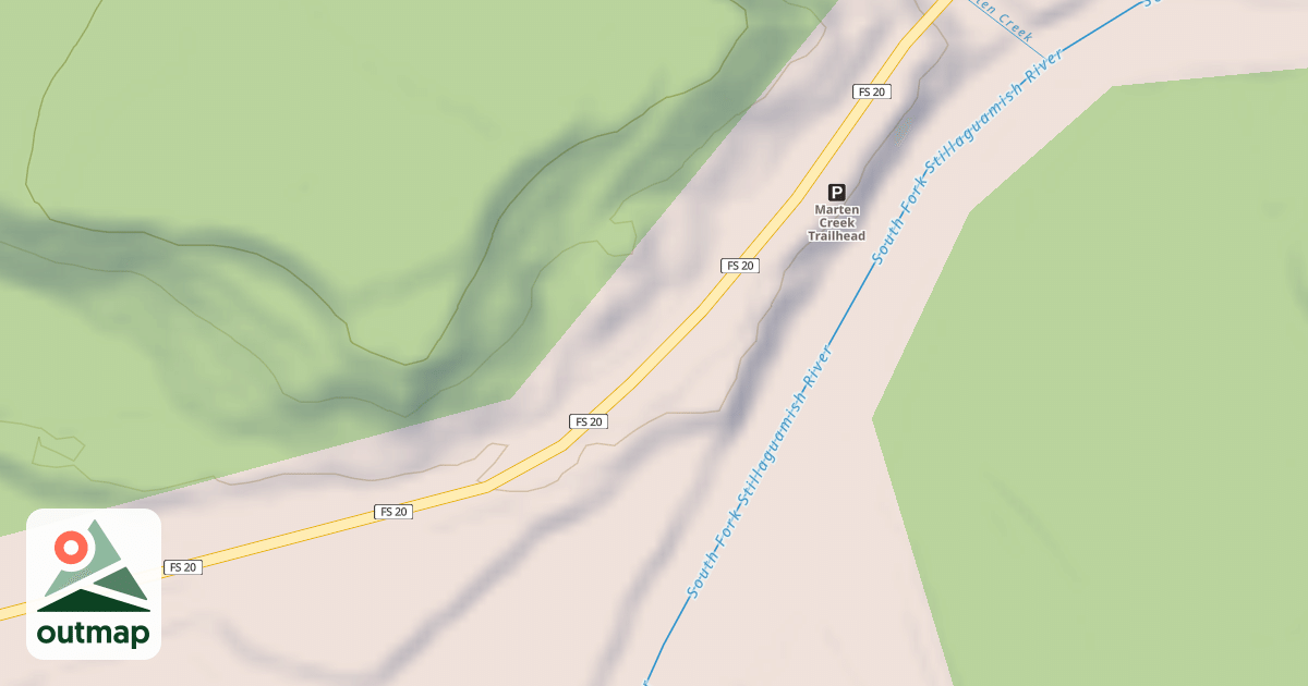 Map of MARTEN CR CG
