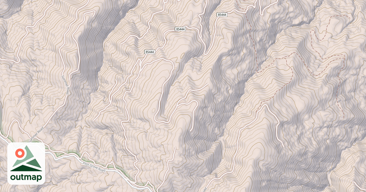 Map of BIG RIDGE TRAIL