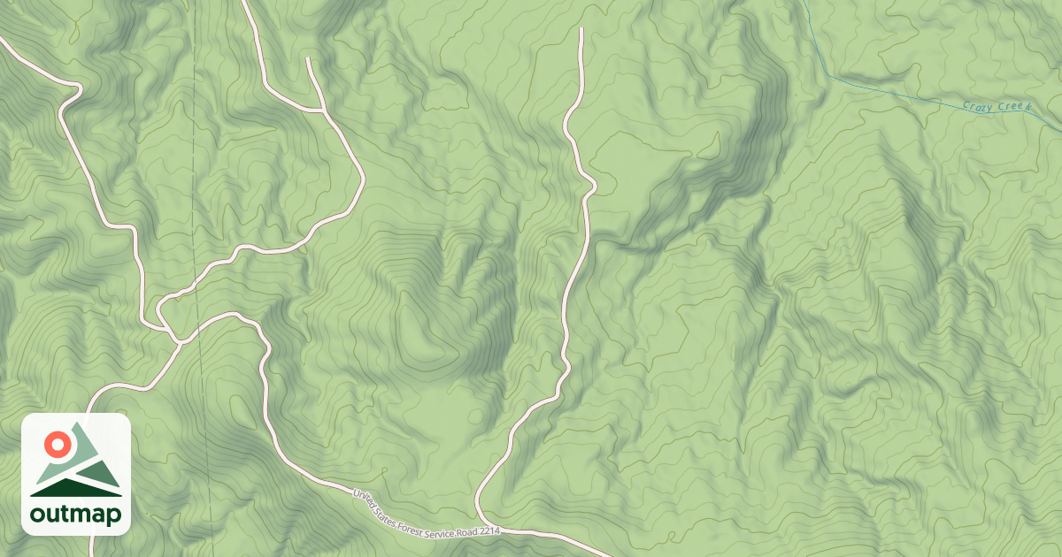 Map of USFS Motor Vehicle Use Map Roads {3BE79ABF-D70C-4EF7-A65F-38F1119BE306}