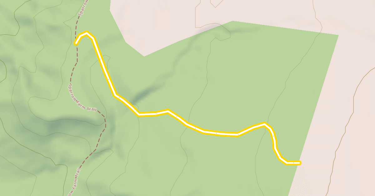 Map preview of Sparrow Farm Trail (Upper)