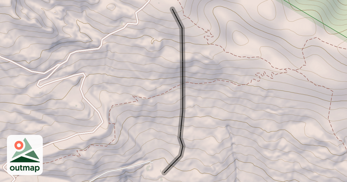 Map of Powder Run