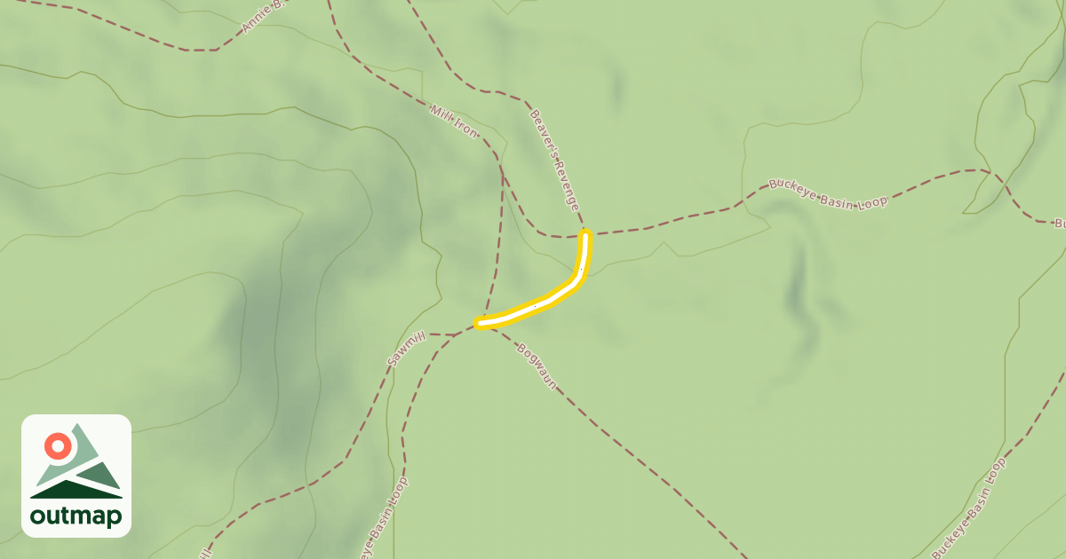 Map of Buckeye Basin Loop