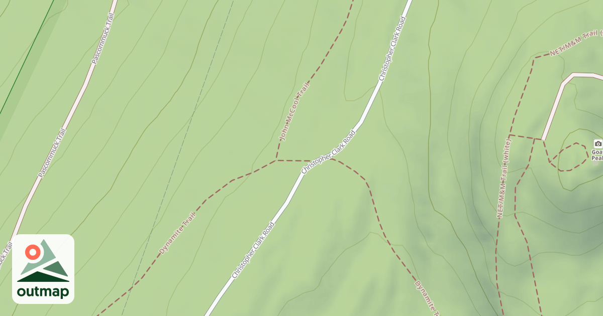 Map of Dynamite Trail