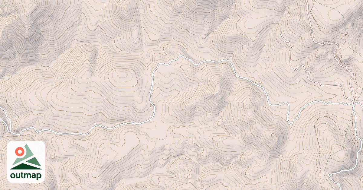 Map of DRY COTTONWOOD CONNECTOR