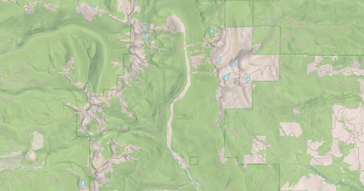 Map preview of PACK RIVER