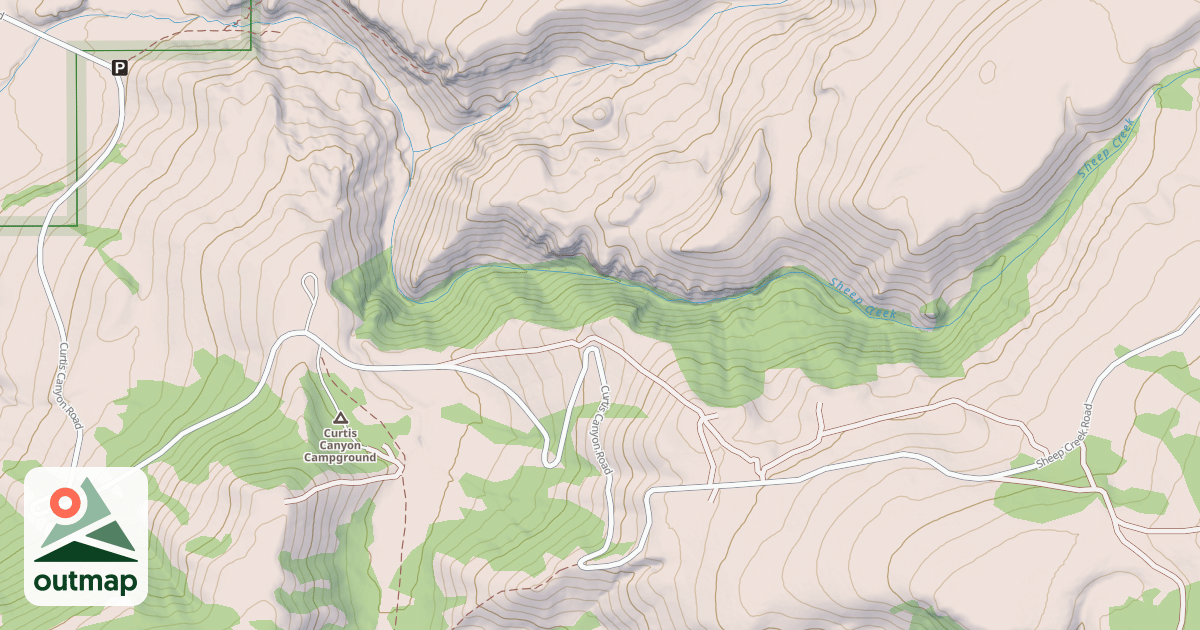 Map of JACKSON PEAK 30440