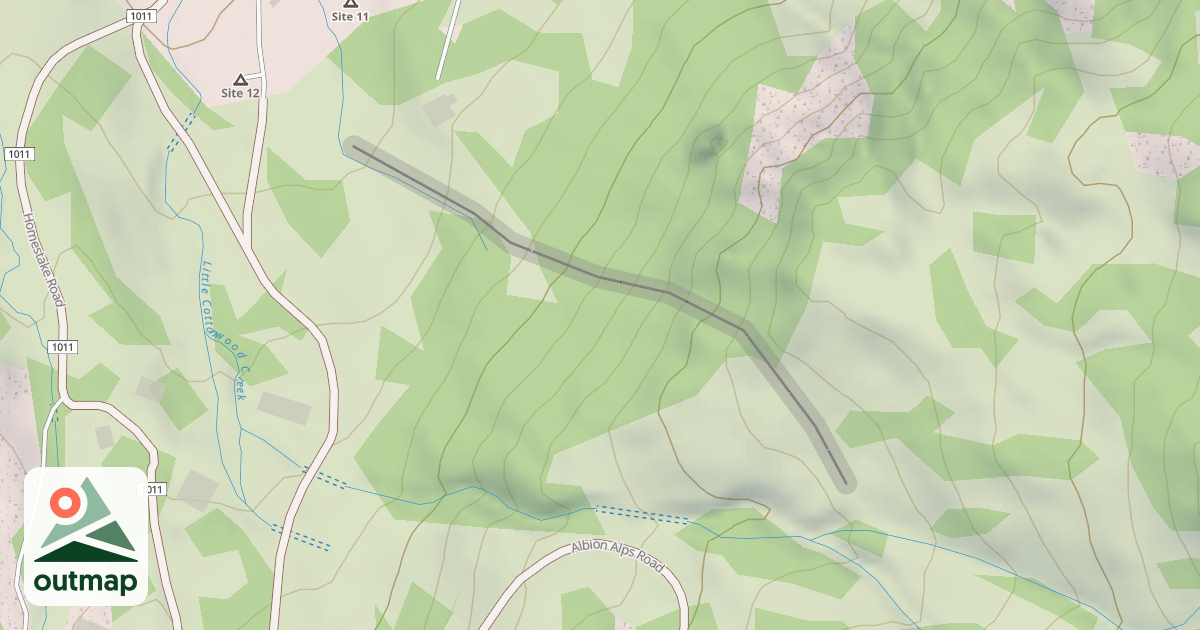 Map of Vicky's