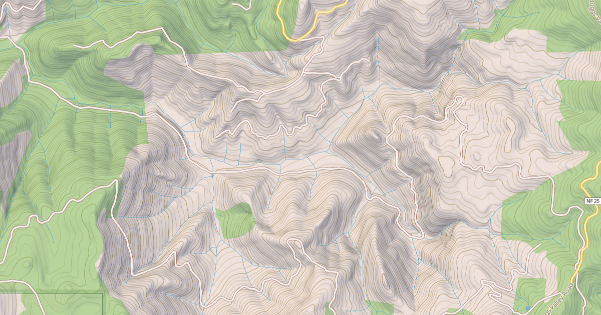 Map preview of ONION CREEK