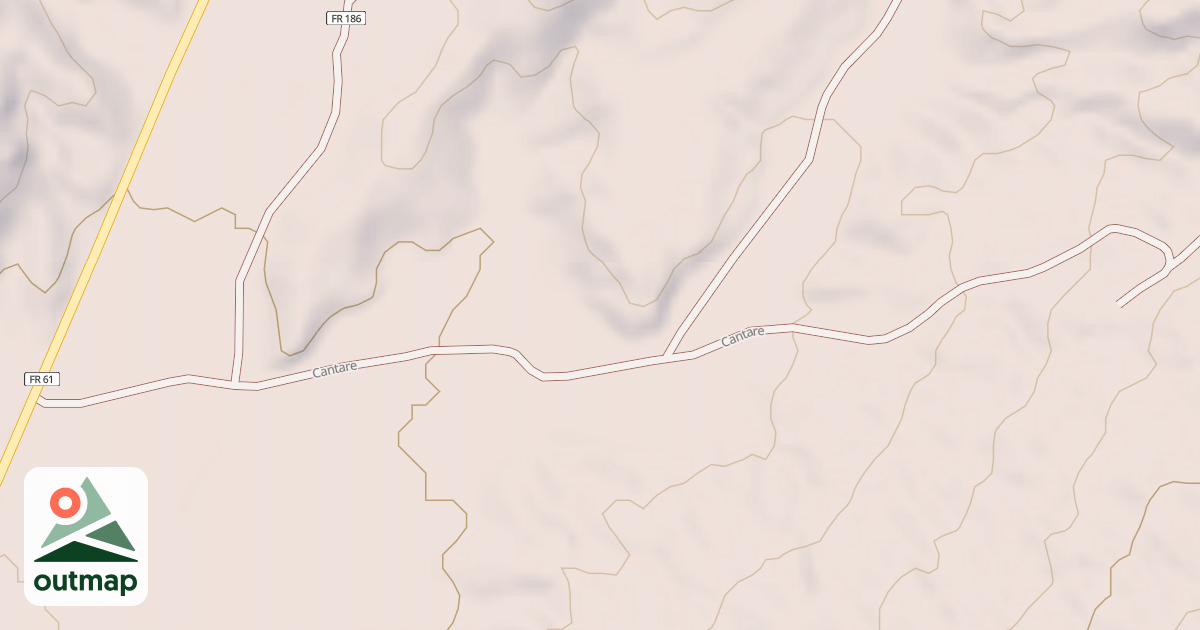Map of CANTARE