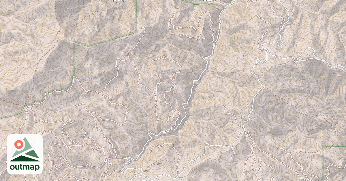 Map of BROWNS CREEK