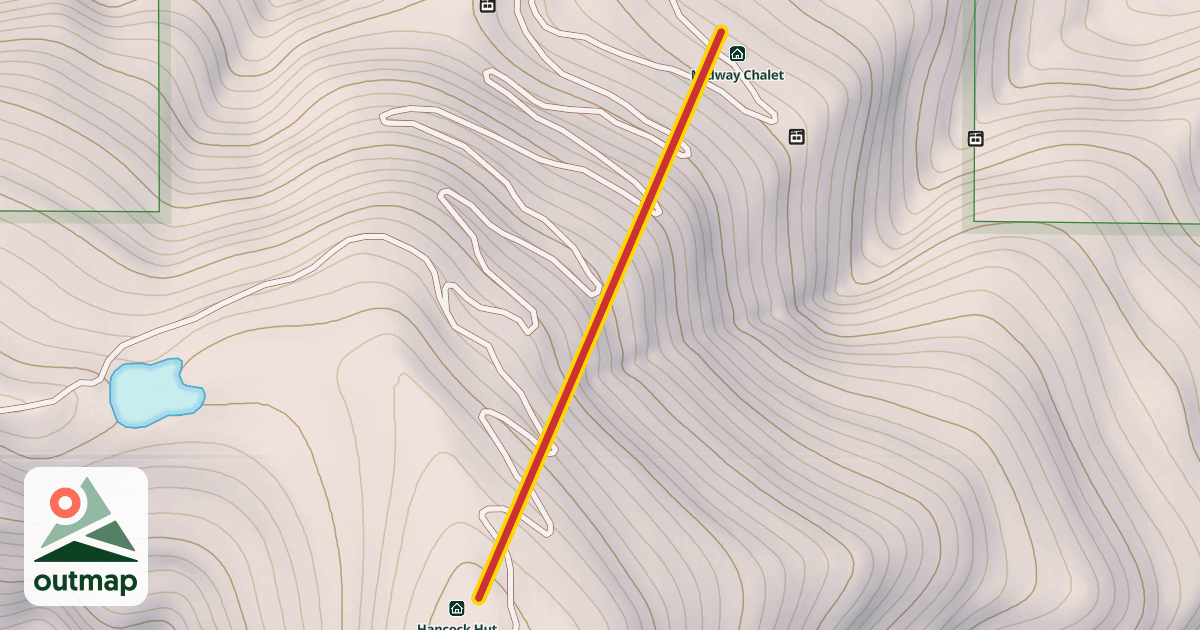 Map of Grizzly Peak