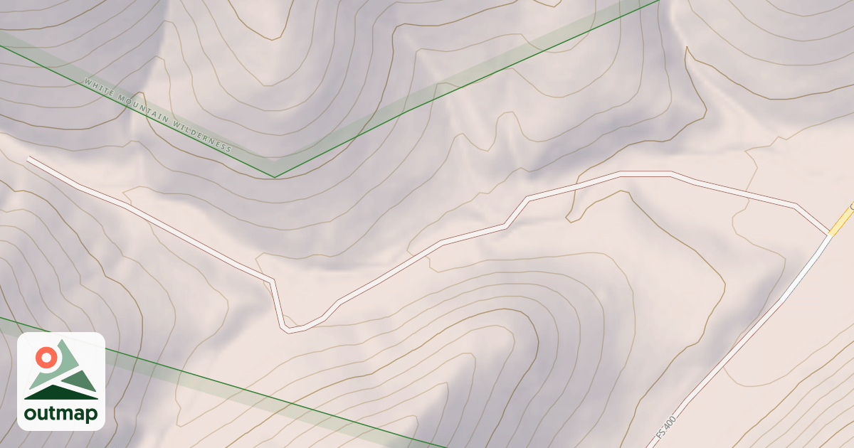 Map of GAYLORD PEAK
